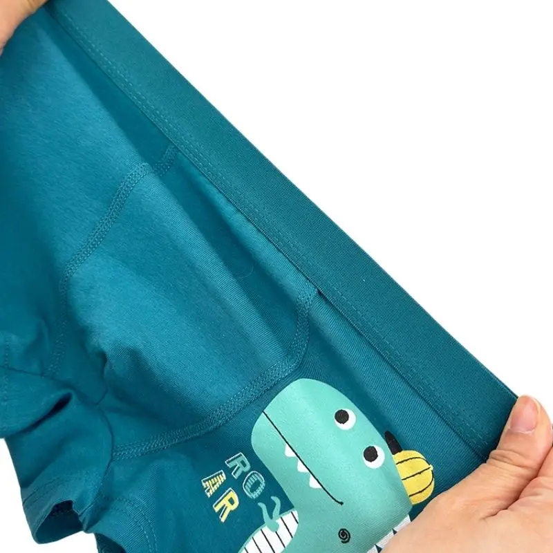 Boys Cotton Underwears 24 Pack Kids Soft Boxer Briefs With Non-Roll Waistband