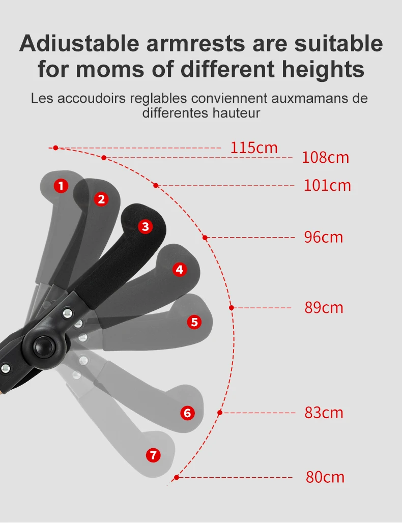 Infant Carrier Baby Stroller 3 in 1 Travel System High Landscape Newborn Pushchair with Reversible Bassinet Foldable Frame Seat EVA Wheels Shock Absorbing Suspension Foot Brake 360 Swivel Front Wheels Storage Basket