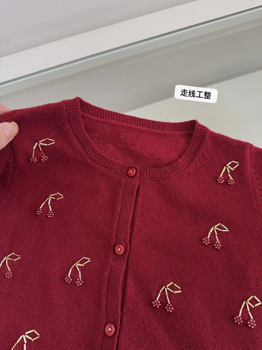 Children's Knitted Sweater 26BP for Autumn and Winter Embroidered Wool and Cotton Blend Warm Boys' Knitted Sweater