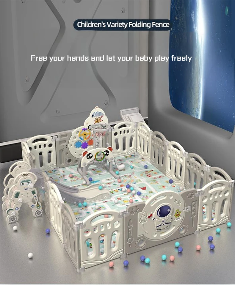 Baby Playpen Baby Fence Baby Toy Multi Functional Infant Playground