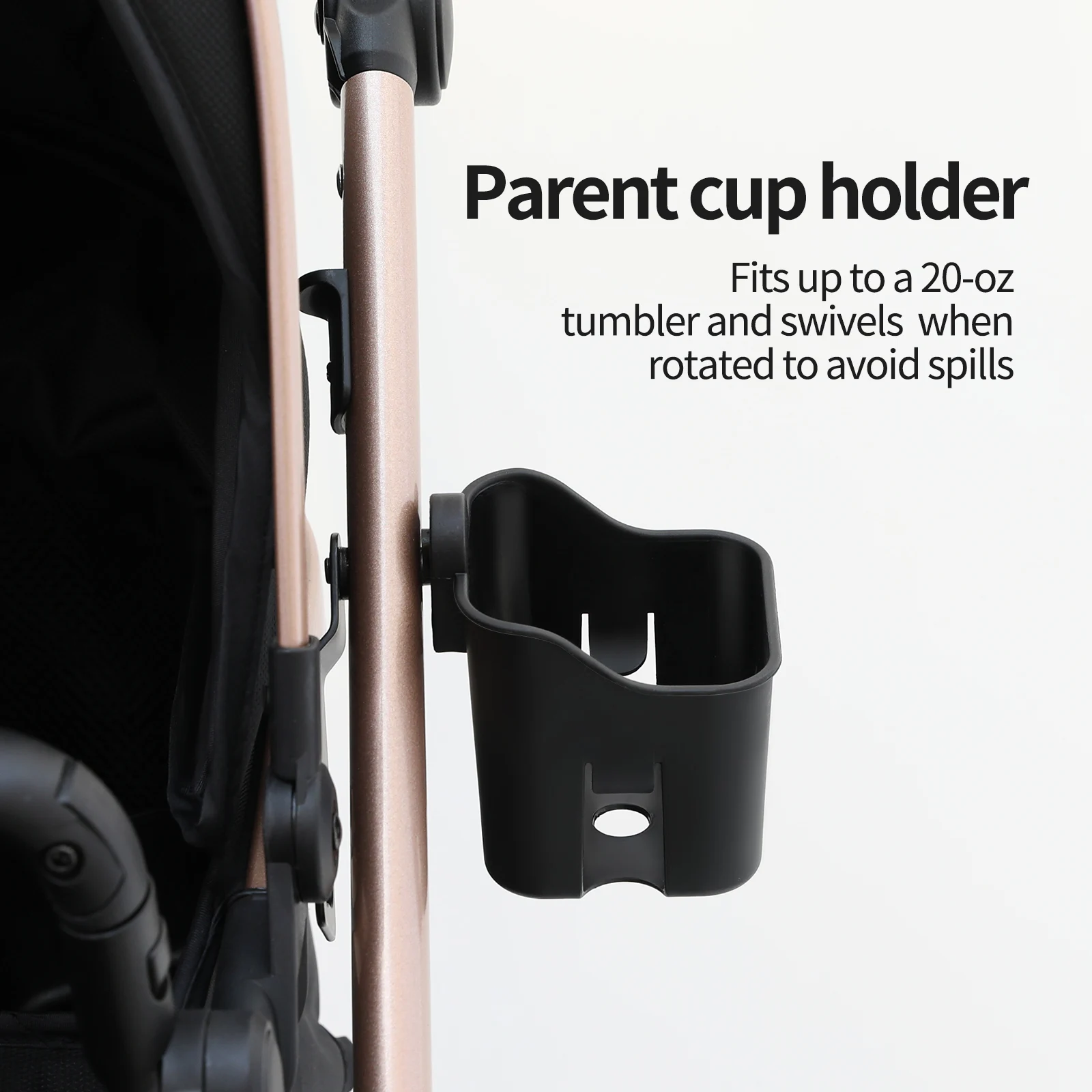 Baby Travel System 3 in 1 Stroller Pushchair Pram Lightweight Baby Carriage Foldable Design Reversible Seat Adjustable Backrest Smooth Suspension Wheels Spacious Storage Basket Comfortable Ride for Newborn Baby Toddler