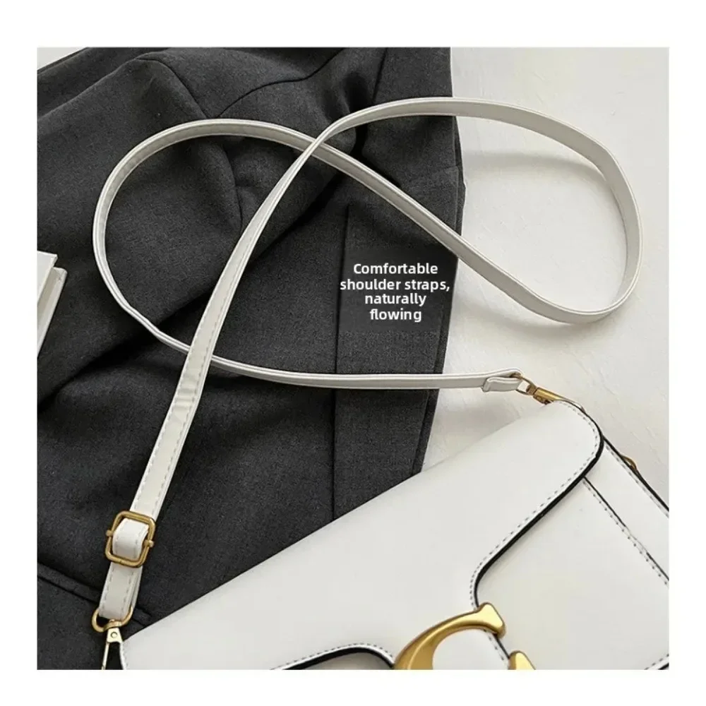 26 popular women's light luxury bags, versatile small square bags, multifunctional shoulder bags, solid color crossbody bags