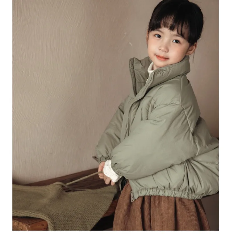 Children Girls Parkas UNITIM Winter Thicken Warm Kids Baby Girls Outerwear Coat with Knitted Hat 4-8Yrs Toddler Girl Coat Jacket