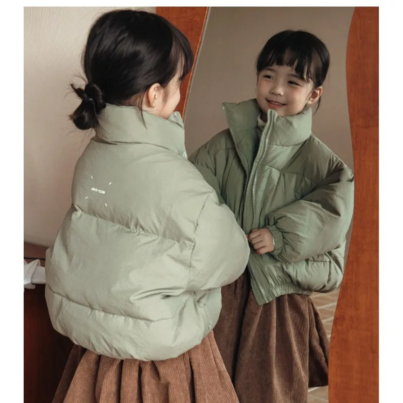 Children Girls Parkas UNITIM Winter Thicken Warm Kids Baby Girls Outerwear Coat with Knitted Hat 4-8Yrs Toddler Girl Coat Jacket