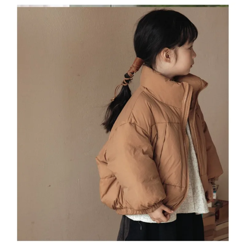 Children Girls Parkas UNITIM Winter Thicken Warm Kids Baby Girls Outerwear Coat with Knitted Hat 4-8Yrs Toddler Girl Coat Jacket