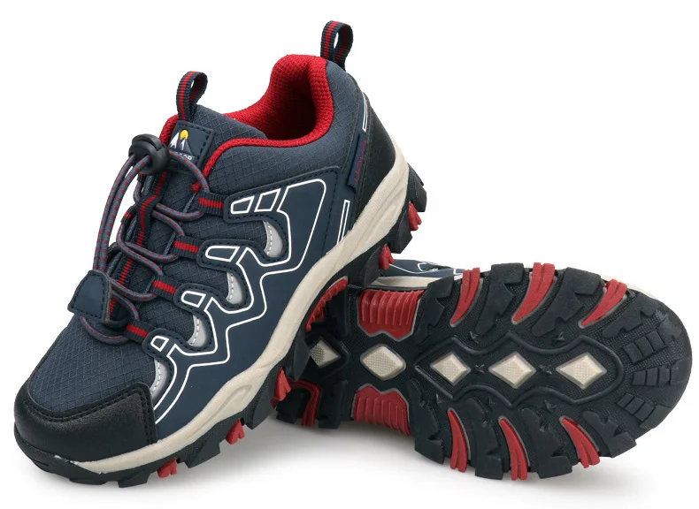 UOVO 2026 New Arrival Boys Sneakers Kids Breathable Children Hiking Shoes Spring And Autumn Outdoor Footwear Eur #27-39