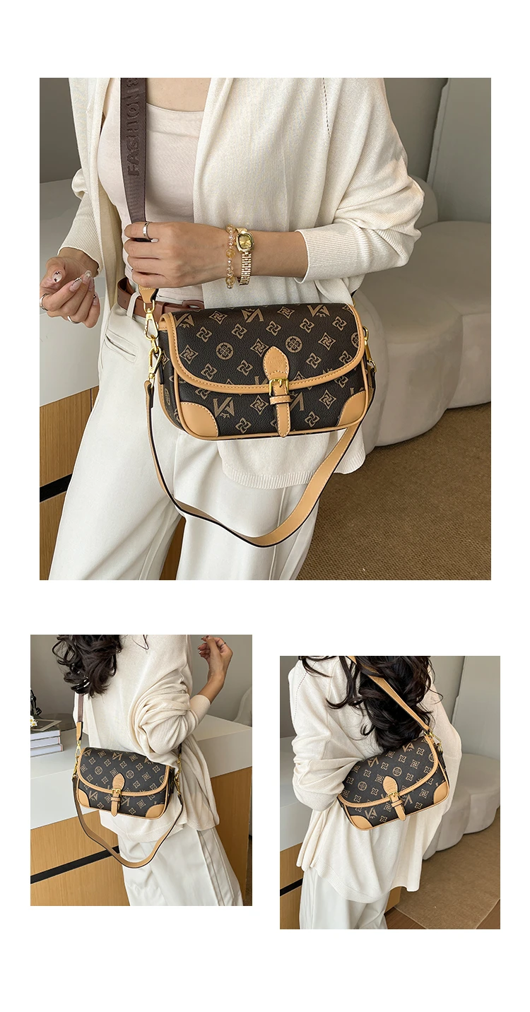 Modern elegant style chain shoulder bag, fashionable and portable small square bag, luxurious party women's crossbody bag
