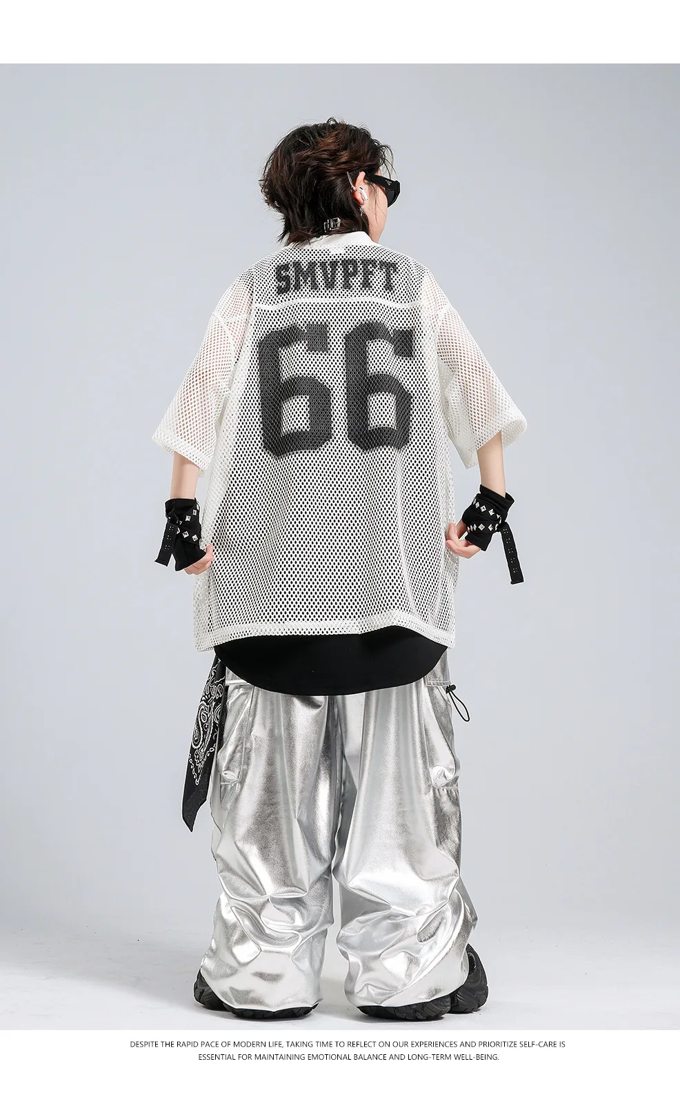 Children's Hip Hop Stage Performance Outfit Trendy Streetwear New Style Jazz Show Boy's Fashionable Hiphop Suit for Kids