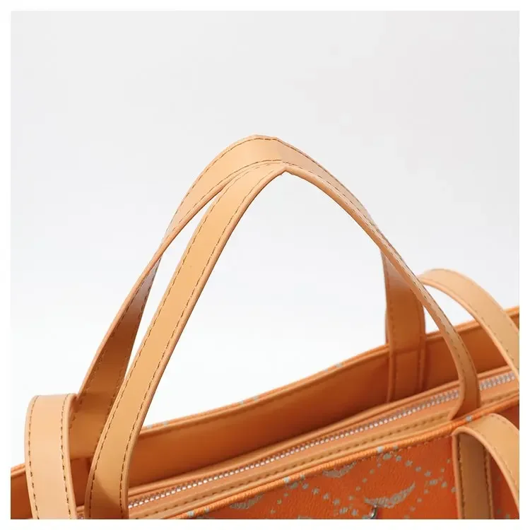 Luxury exquisite pattern handbag, elegant and comfortable chain strap shoulder bag, fashionable and trendy zipper women's bag