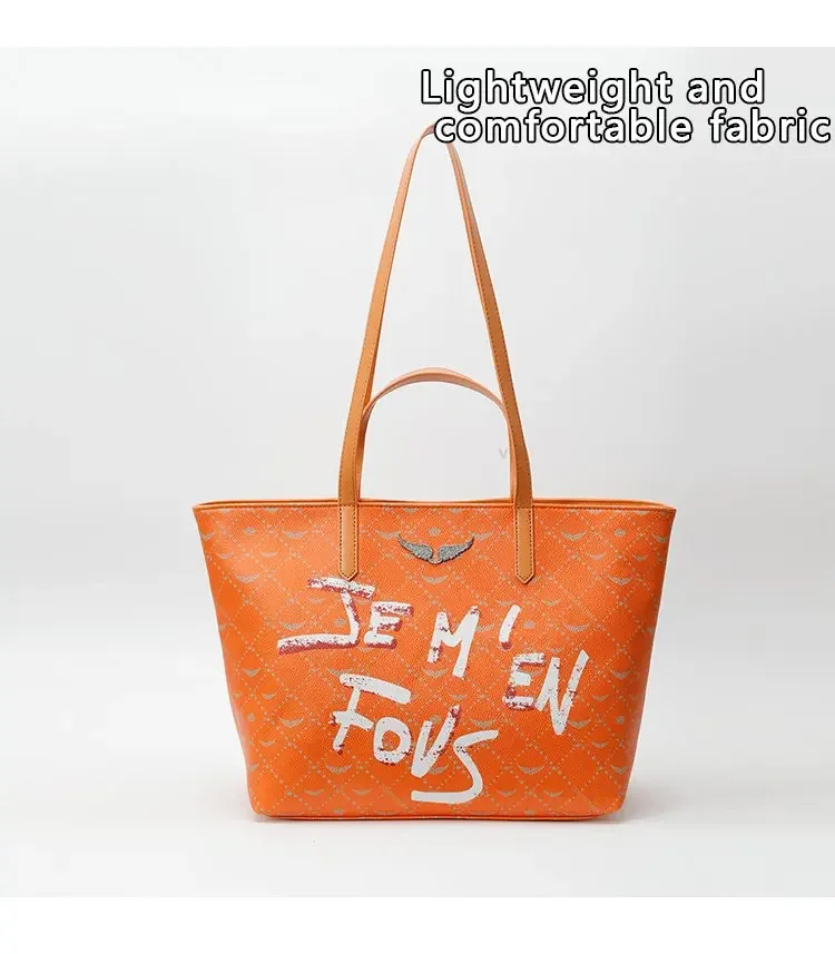 Luxury exquisite pattern handbag, elegant and comfortable chain strap shoulder bag, fashionable and trendy zipper women's bag