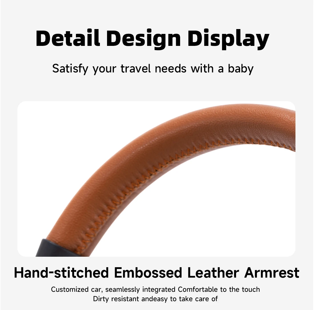 3‑in‑1 Travel‑Oriented Durable Baby Carriage, Deform‑Resistant Light‑Weight Reinforced Alloy Skeleton, Intuitive Hand‑Operated Folding Function, High‑Efficiency Vibration‑Buffering Wheel Unit, Wide‑Range Multi‑Angle Reclining Setup, Cozy Skin‑S