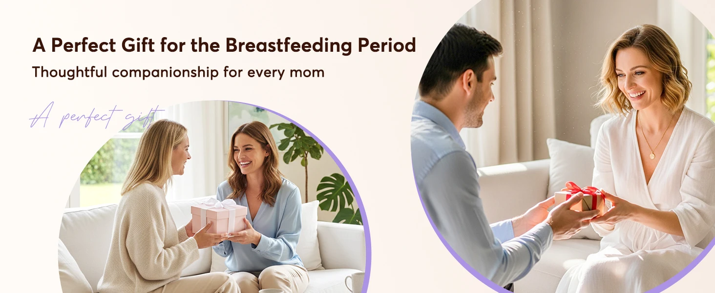 Electirc Breast Pump Hands Free Wearable Breast Pump Portable with 4 Modes & 12 Levels, Max 325mmHg Strong Suction 17/19/21/24/27mm Flange Inserts Wearable Breastfeeding Pump