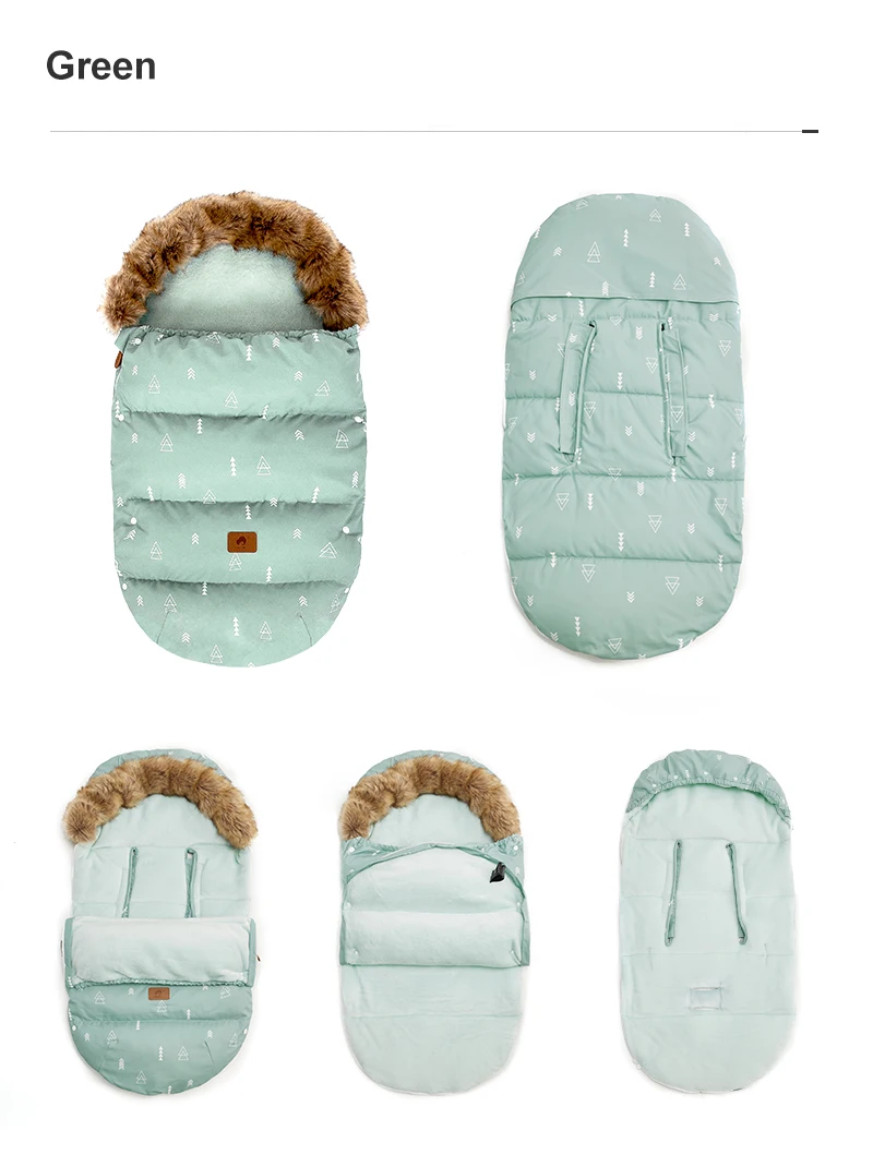 Envelope In A Stroller Baby Sleeping Bag Winter Socks Sleep Bag Windproof Warm Sleepsack Baby Footmuff For Stroller Dropshipping