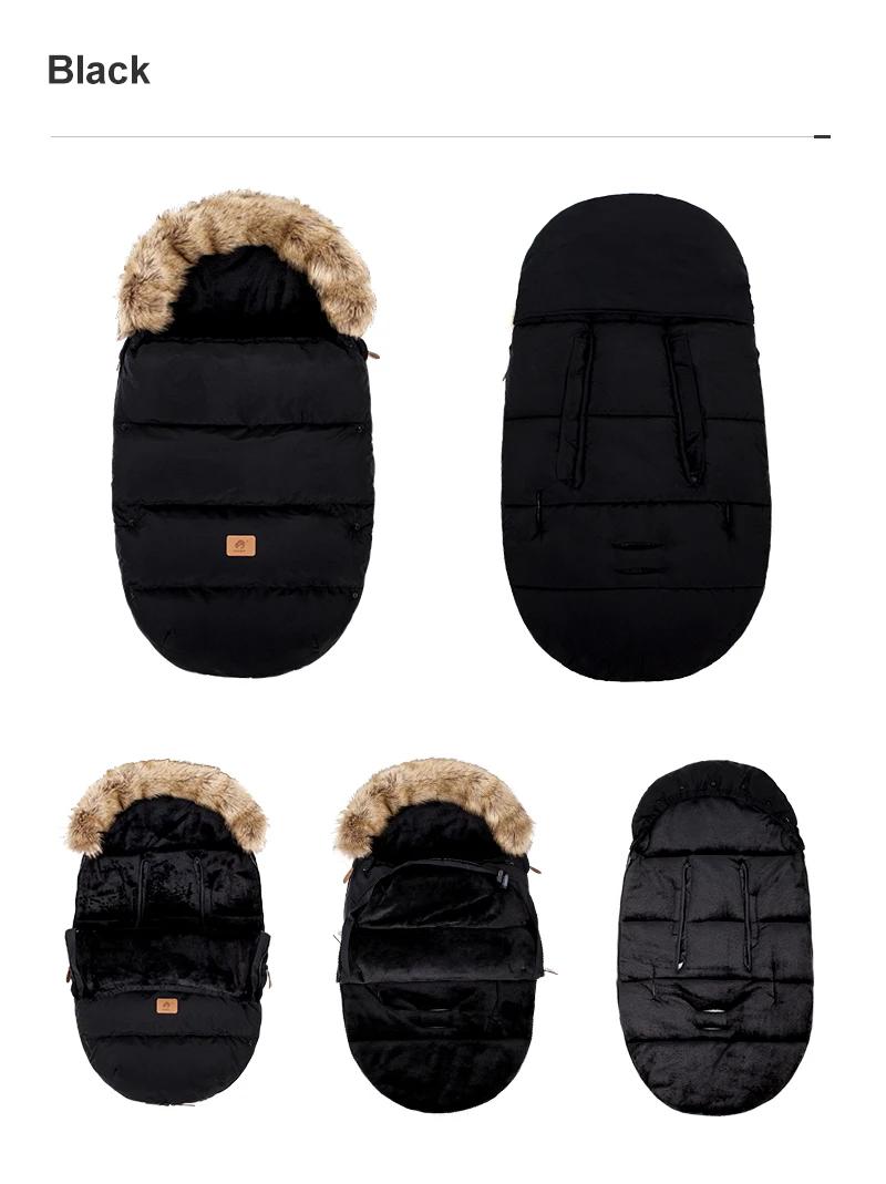 Envelope In A Stroller Baby Sleeping Bag Winter Socks Sleep Bag Windproof Warm Sleepsack Baby Footmuff For Stroller Dropshipping