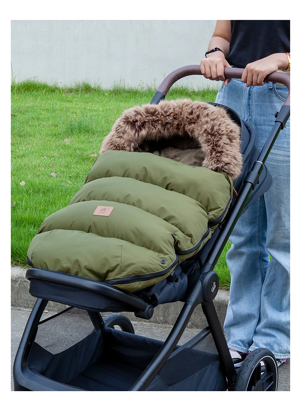 Envelope In A Stroller Baby Sleeping Bag Winter Socks Sleep Bag Windproof Warm Sleepsack Baby Footmuff For Stroller Dropshipping