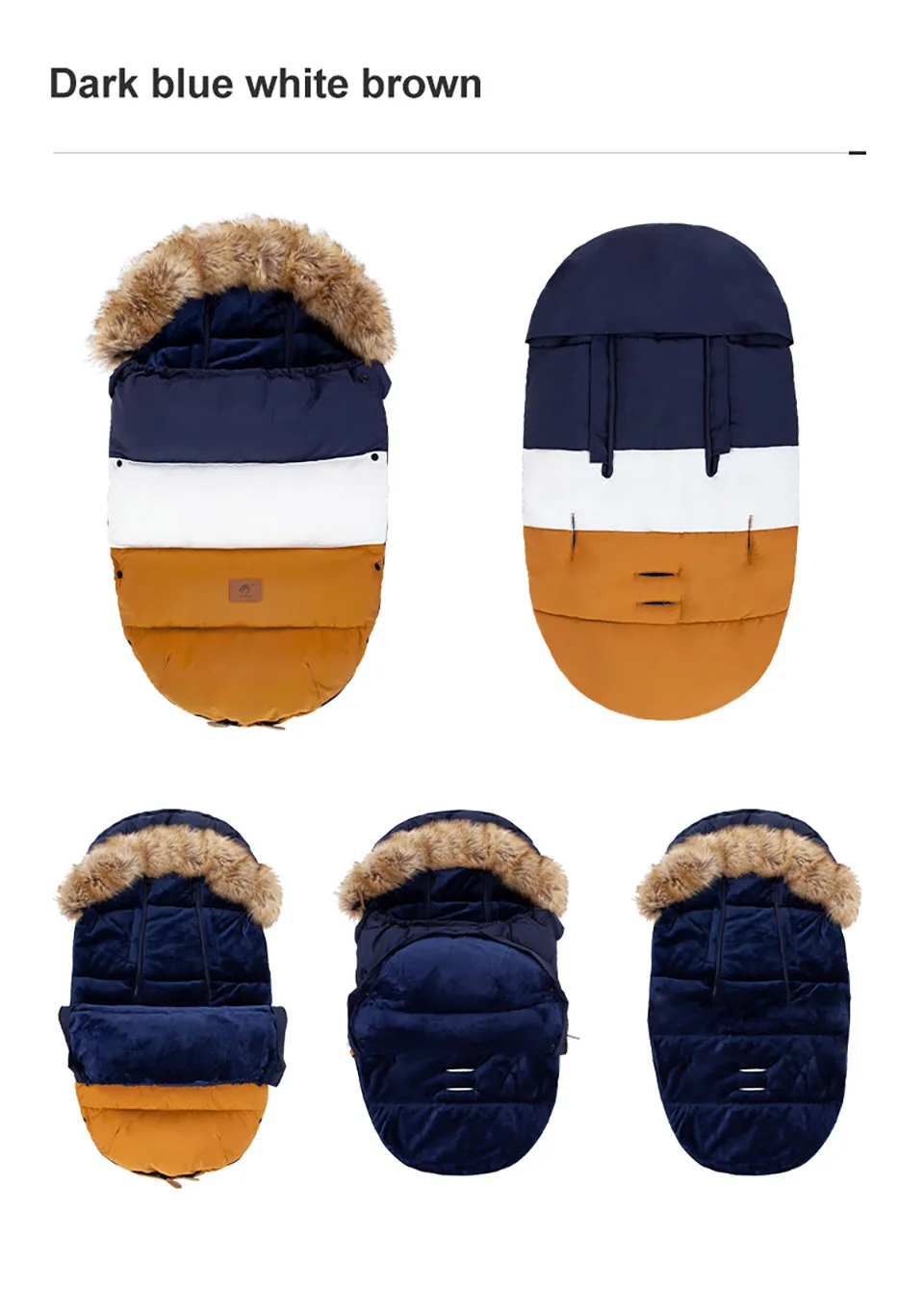 Envelope In A Stroller Baby Sleeping Bag Winter Socks Sleep Bag Windproof Warm Sleepsack Baby Footmuff For Stroller Dropshipping