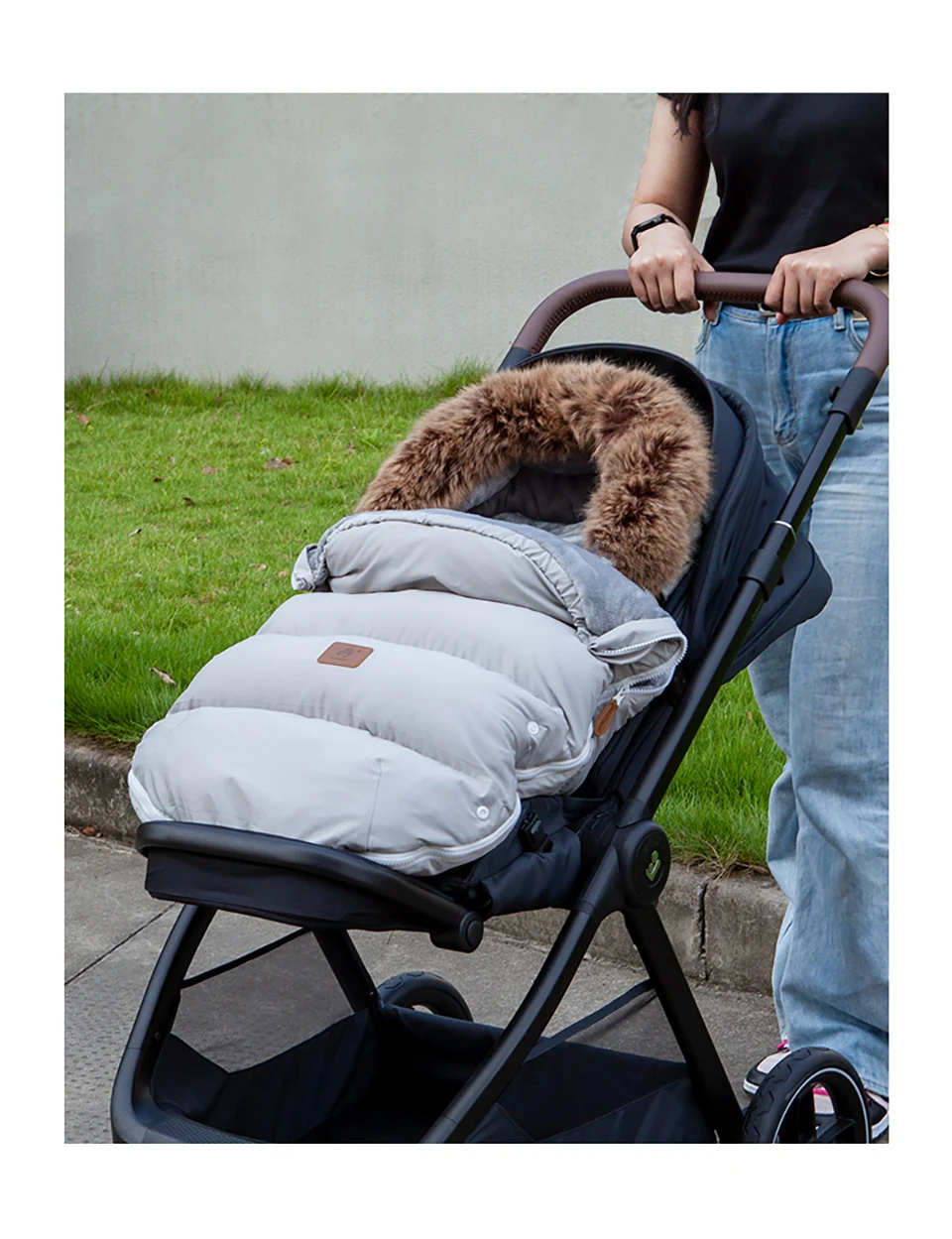 Envelope In A Stroller Baby Sleeping Bag Winter Socks Sleep Bag Windproof Warm Sleepsack Baby Footmuff For Stroller Dropshipping
