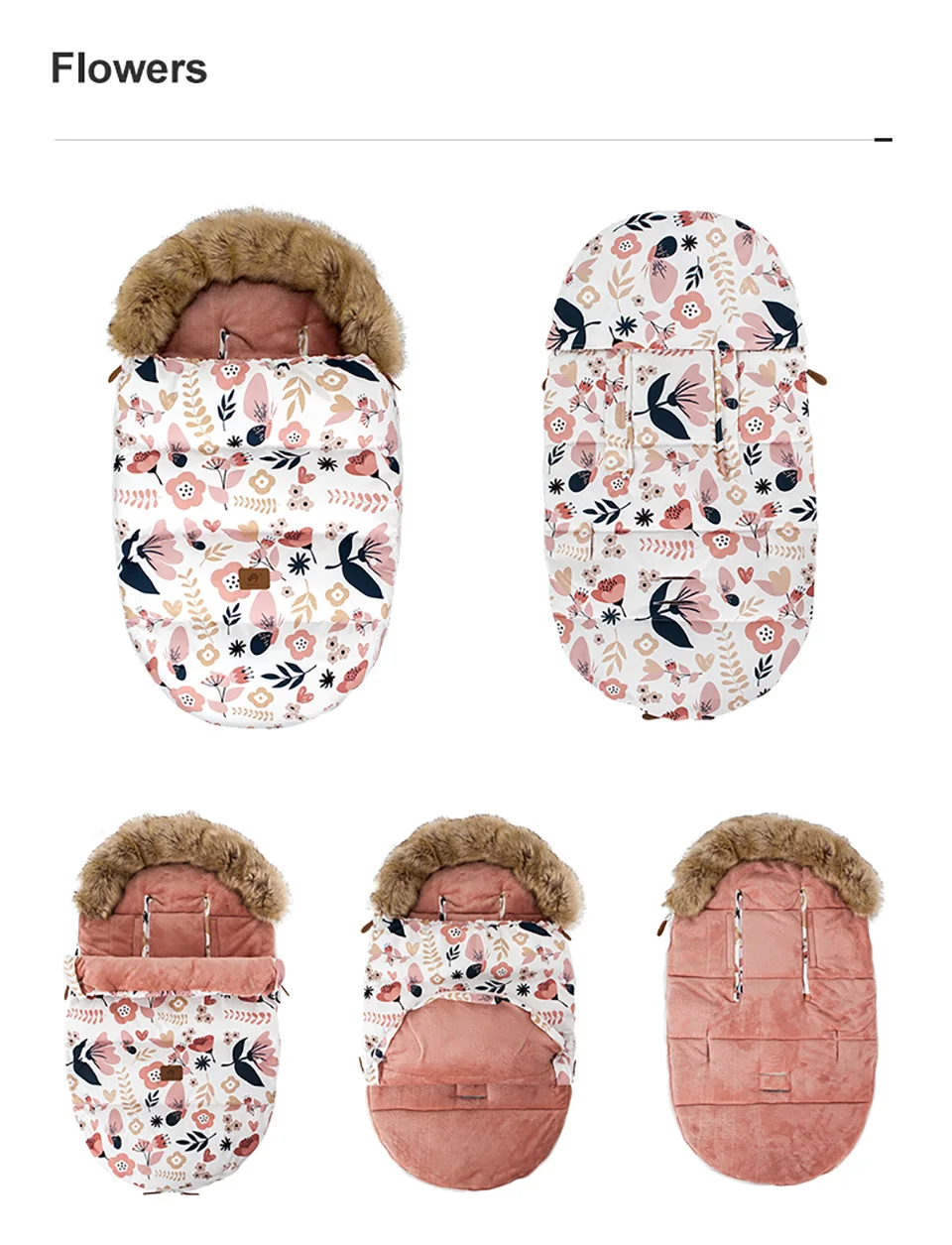 Envelope In A Stroller Baby Sleeping Bag Winter Socks Sleep Bag Windproof Warm Sleepsack Baby Footmuff For Stroller Dropshipping