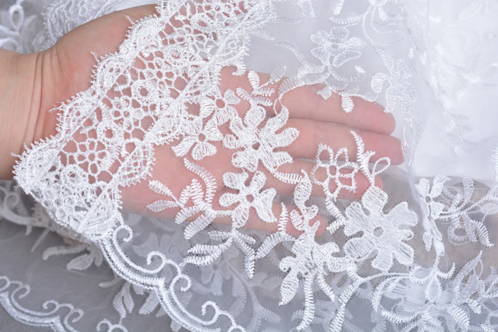 3Pcs Set Baby Girl Baptism Dress Infant Girl Christening Gown Embroidered Lace Newborn 1 Year Birthday Party Gown 0-24 Months