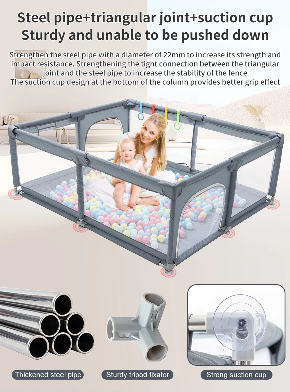 Streamlined 3‑in‑1 Newborn‑Focused Pram Unit, Reversible Seat Assembly, Raised Sightline Structure, Effortless Fold‑Down Mechanism, Year‑Round Adaptive Padding For Infant City Strolls And In‑Home Relaxation