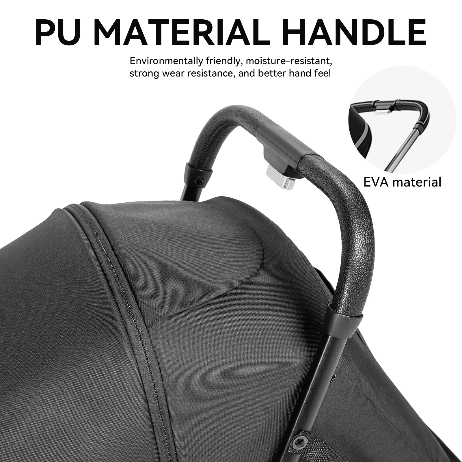 2-in-1 Baby Stroller Good Choice for Parents Fashionable Popular Lightweight Portable Travel Stroller