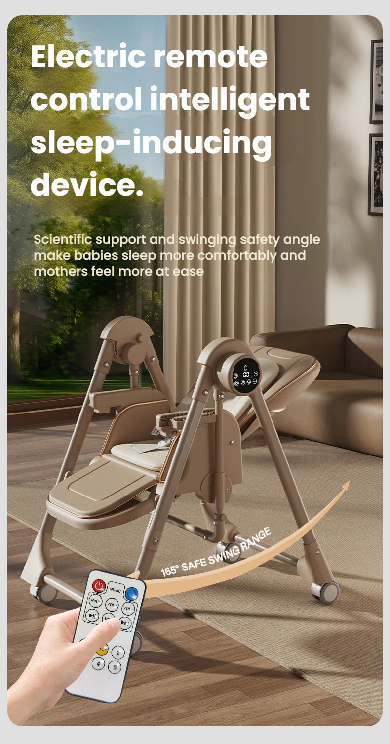 Baby Chair Baby High Chair Multi-Functional Five-Point Safety Belt Double Protection Infant Dining Table Chair