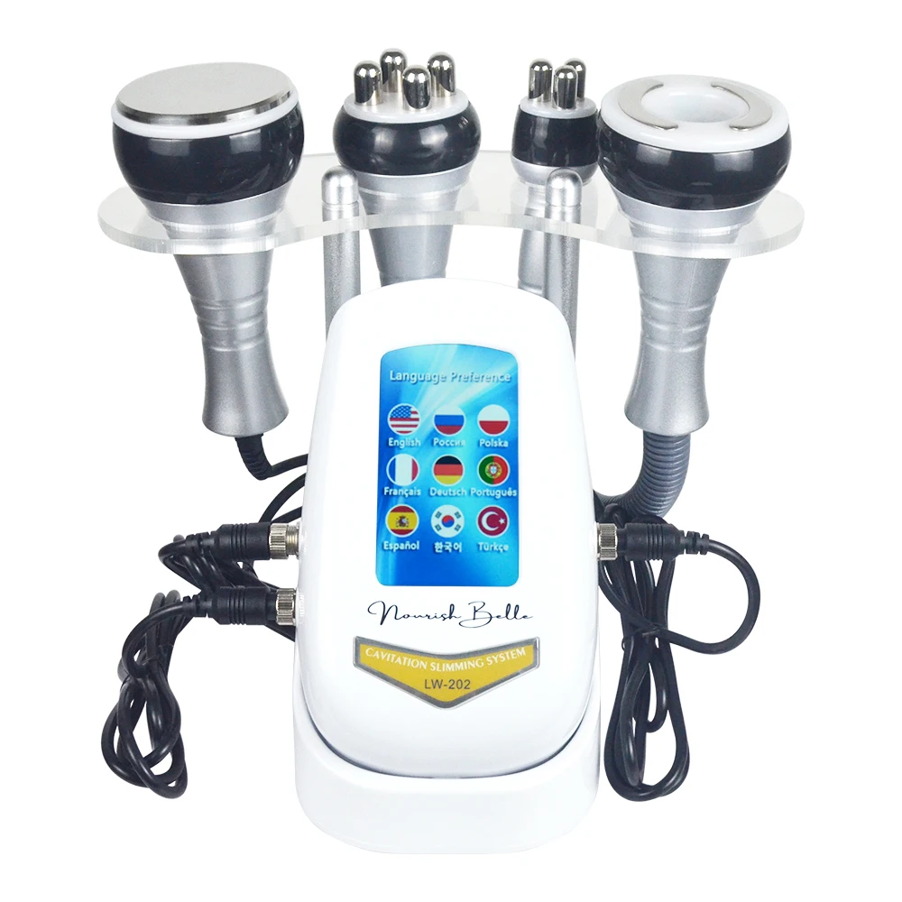 Novlora KIM 8 40K 4 In1 Cavitation Body Slimming Machine Facial Skin Tighten Face Lifting Vacuum Suction Beauty Device