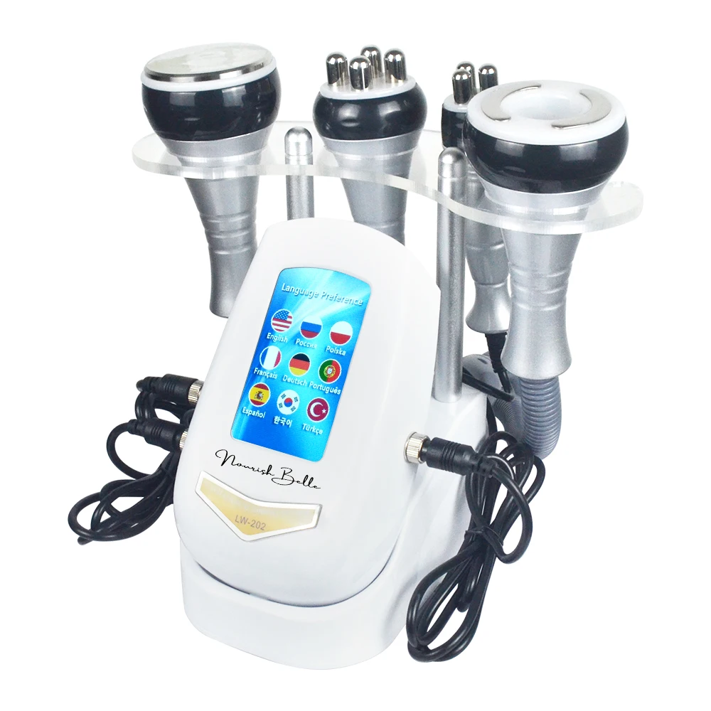 Novlora KIM 8 40K 4 In1 Cavitation Body Slimming Machine Facial Skin Tighten Face Lifting Vacuum Suction Beauty Device