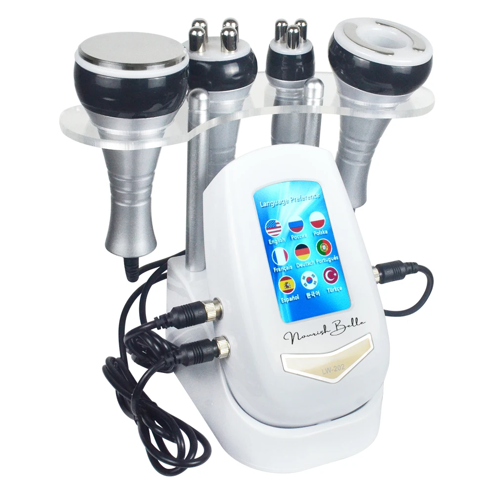 Novlora KIM 8 40K 4 In1 Cavitation Body Slimming Machine Facial Skin Tighten Face Lifting Vacuum Suction Beauty Device