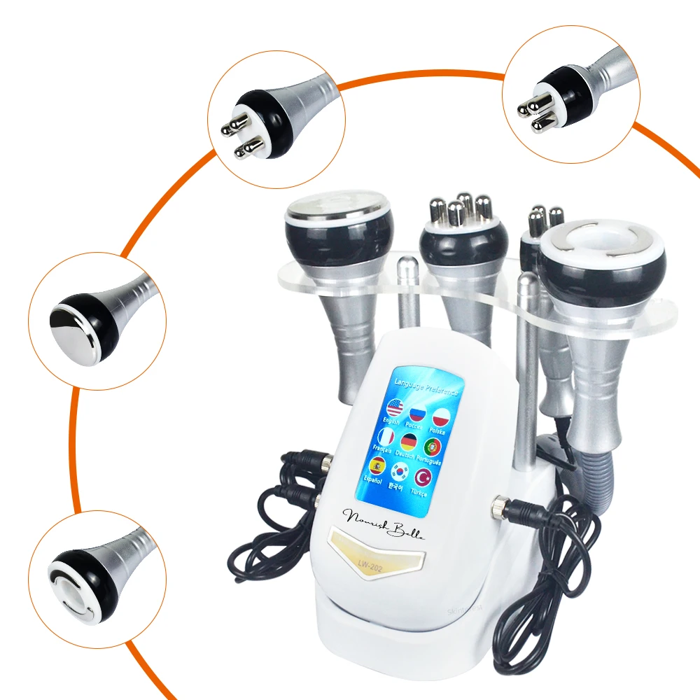 Novlora KIM 8 40K 4 In1 Cavitation Body Slimming Machine Facial Skin Tighten Face Lifting Vacuum Suction Beauty Device