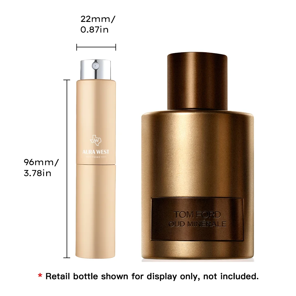 Tom Ford - Oud Minérale Eau De Parfum Travel Spray (5ml) Genuine Fragrance Decant, Not Original Bottle, Sample Size