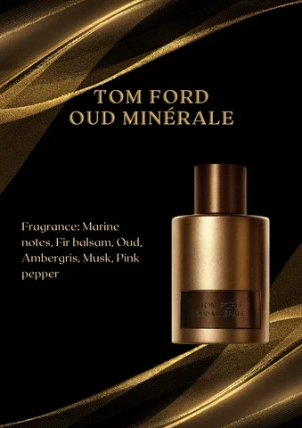 Tom Ford - Oud Minérale Eau De Parfum Travel Spray (5ml) Genuine Fragrance Decant, Not Original Bottle, Sample Size