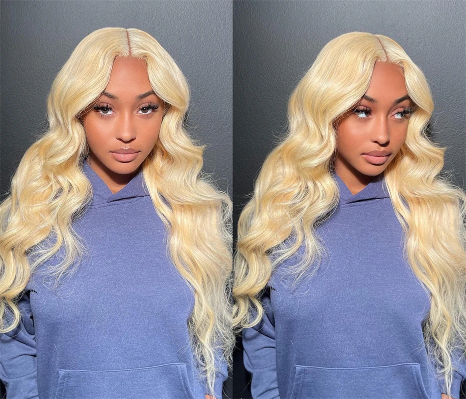 28 30 Inch Brazilian Raw 12A 613 Blonde Human Hair Bundles Body Wave Blonde Bundle Natural Human Hair Weaving Hair Extension
