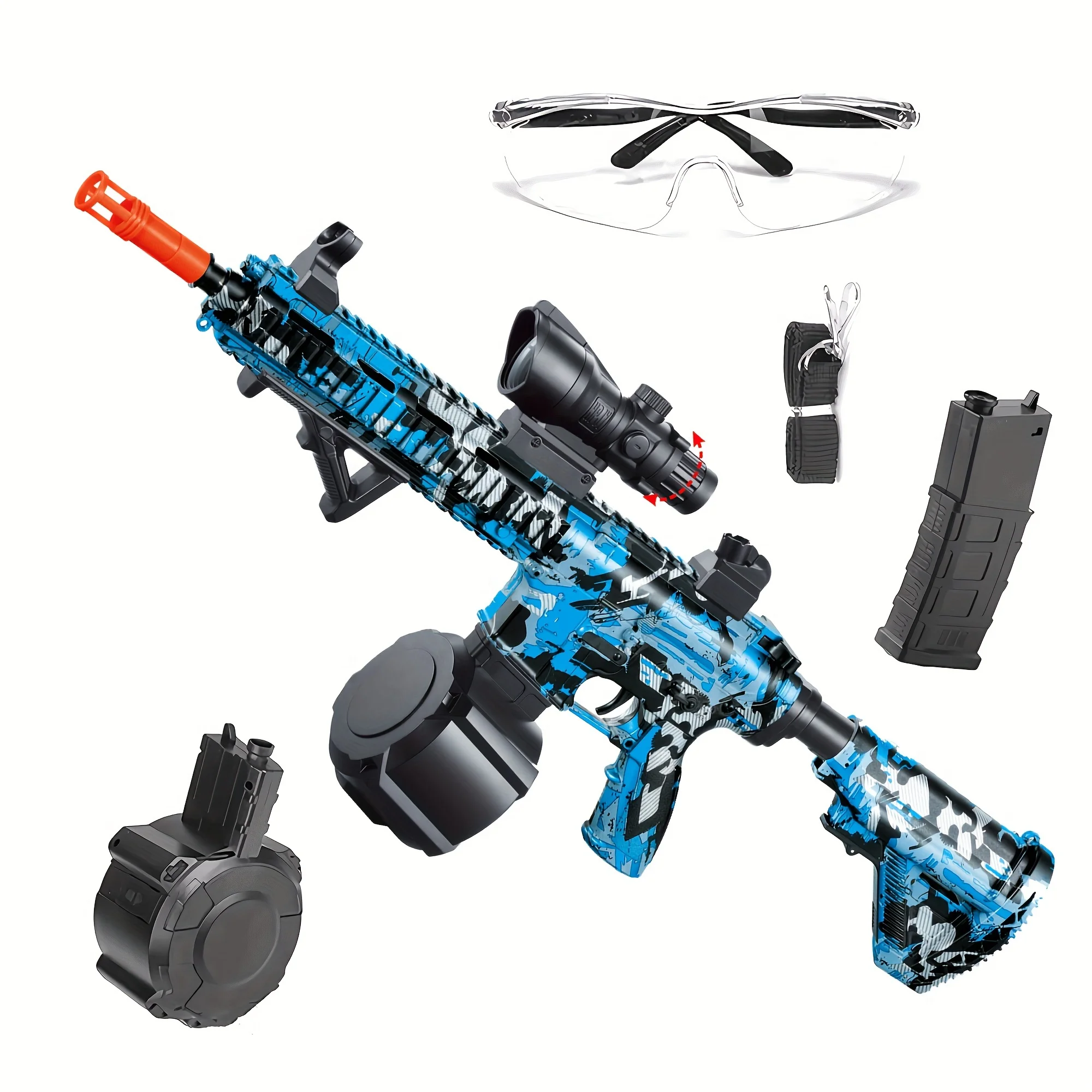 Blaster Gun,Electric Ball Blaster , High Orbeez Gun Performance Cool Toy Gun Christmas Halloween Birthday Gift