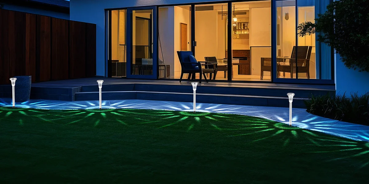 4pcs Outdoor Solar Stainless Steel Tube Garden Light, IP44 Waterproof, Compact And Practical, Diamond Pattern Solar Crystal Light Holder, Suitable For Garden, Lane, Garden Lighting Decoration (Warm Light/White Light)