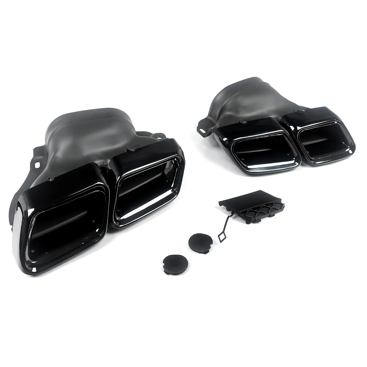Rear Bumper Diffuser For Mercedes Benz E Class W212 Saloon with AMG Line 2014-2016 AMG E63 Style Gloss Black Accessories