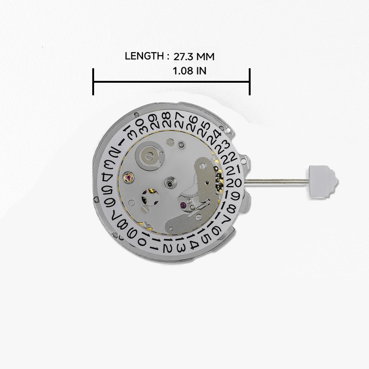 NH35A Movement High Accuracy Automatic Mechanical Movement 3'O 3.8 Clock Date Replacement Japanese NH35 for Watch Making