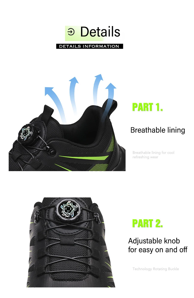 All Seasons Black Steel Toe Sneakers for Women Men, Full Sizes Impact Resistant Steel Toe Cap Work Shoes, Lightweight Comfortable Industrial Safety Shoes, Wear Resistant Durable Construction Footwear, Perfect Labor Day & Father’s Day Gift