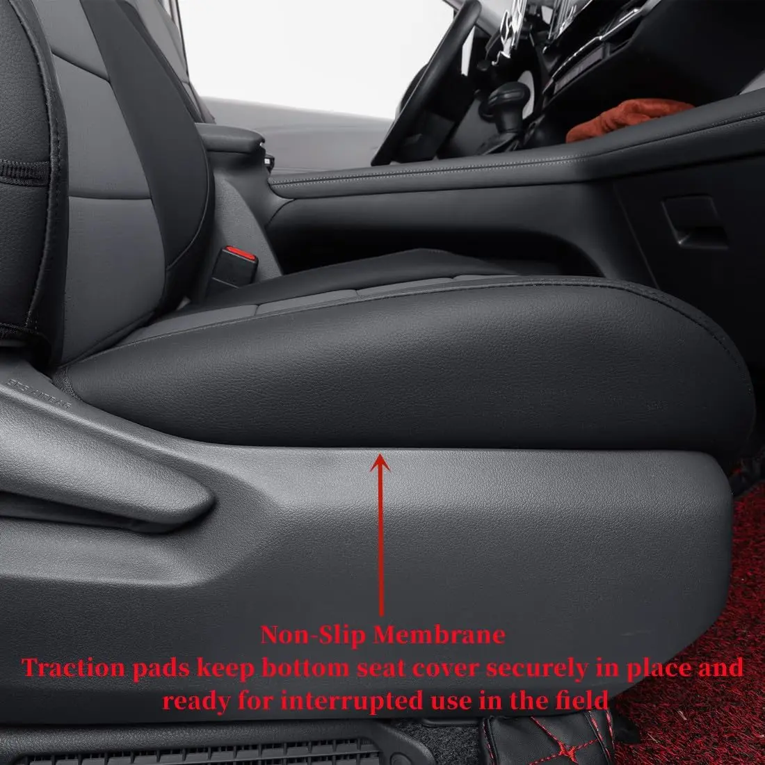 Coverdream Sienna Custom Fit Car Seat Covers for Toyota Sienna 2021-2026 LE XLE 8 Seats 2nd Row 4/2/4 Split & 2021-2026 XLE/XSE/Limited/Platinum 7 Seat 2nd Row Captain Seats Waterproof Full Set Seat Protector Seat Covers