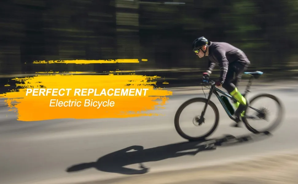 [US Direct]Aleaivy 48V 20Ah Hailong Lithium Ion Battery, 30A BMS 960Wh 4‑PIN Connector, Replacement E‑Bike Battery for 200W‑1500W Electric Bike, UL2849 UL2272 UL2271 Certified, with US 54.6V 2A Charger & Mounting Accessories