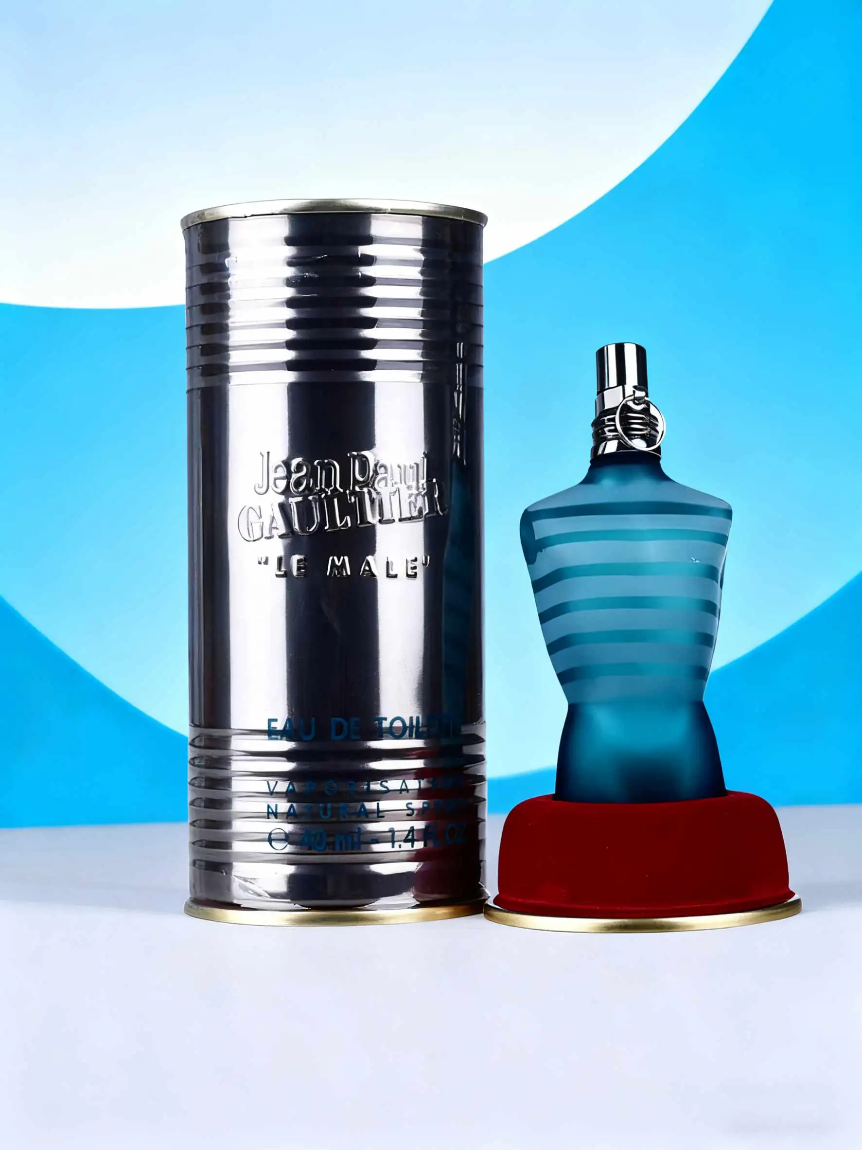 Jean Paul Gaultier Le Male For Men Opens With Cool Mint, Blended With Lavender And Soft Woody Notes. Clean And Fresh, Great For Spring And Summer Daily Wear.