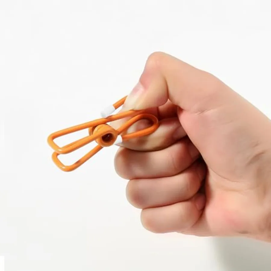 20 Pack Chip Clips Bag Clips 2.2 Inch 55mm for Kitchen Use, Stainless Steel, Silver, Heavy-Duty Grip and Rust-Resistant
