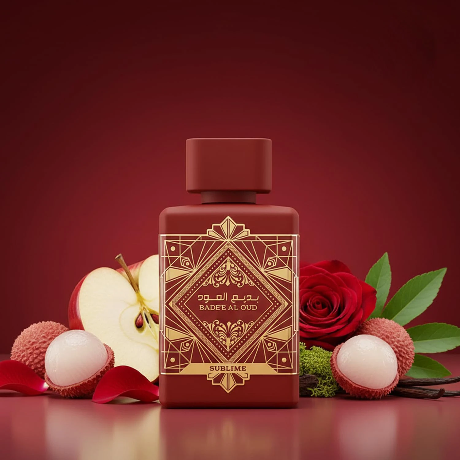 Bade'E Al Oud Sublime - Tropical, Fruity, Fresh, Vanilla - 3.4 Oz/ 100 Ml, Eau De Parfum Long-Lasting Fragrance for Unisex