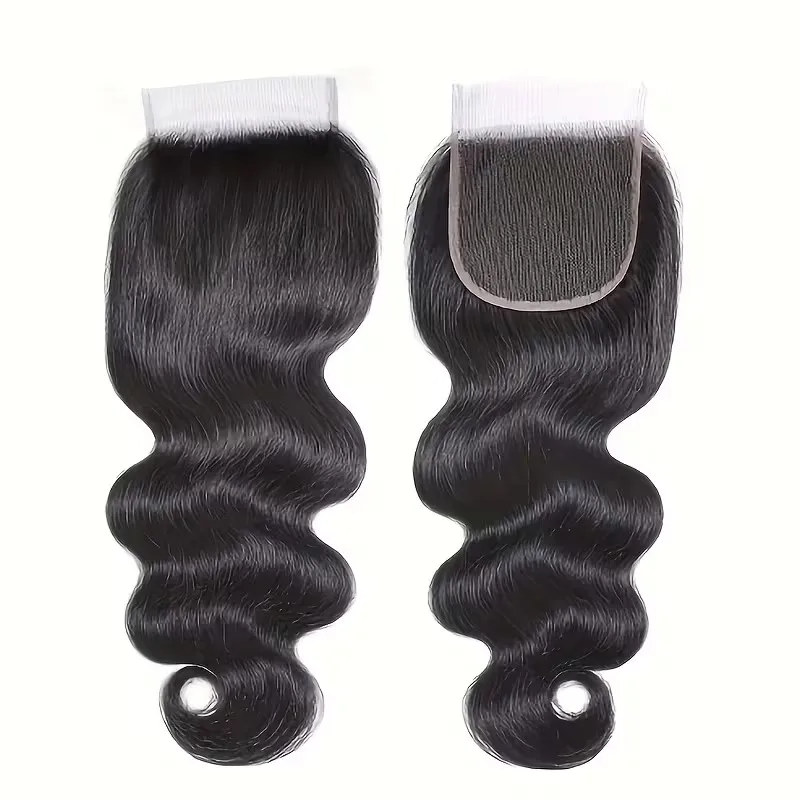 Straight 5x5 Closure Human Hair Ear To Ear Transparent Frontal Lace Only5x5 HD Lace Closure Straight Body Wave 3-5 Days Delivery