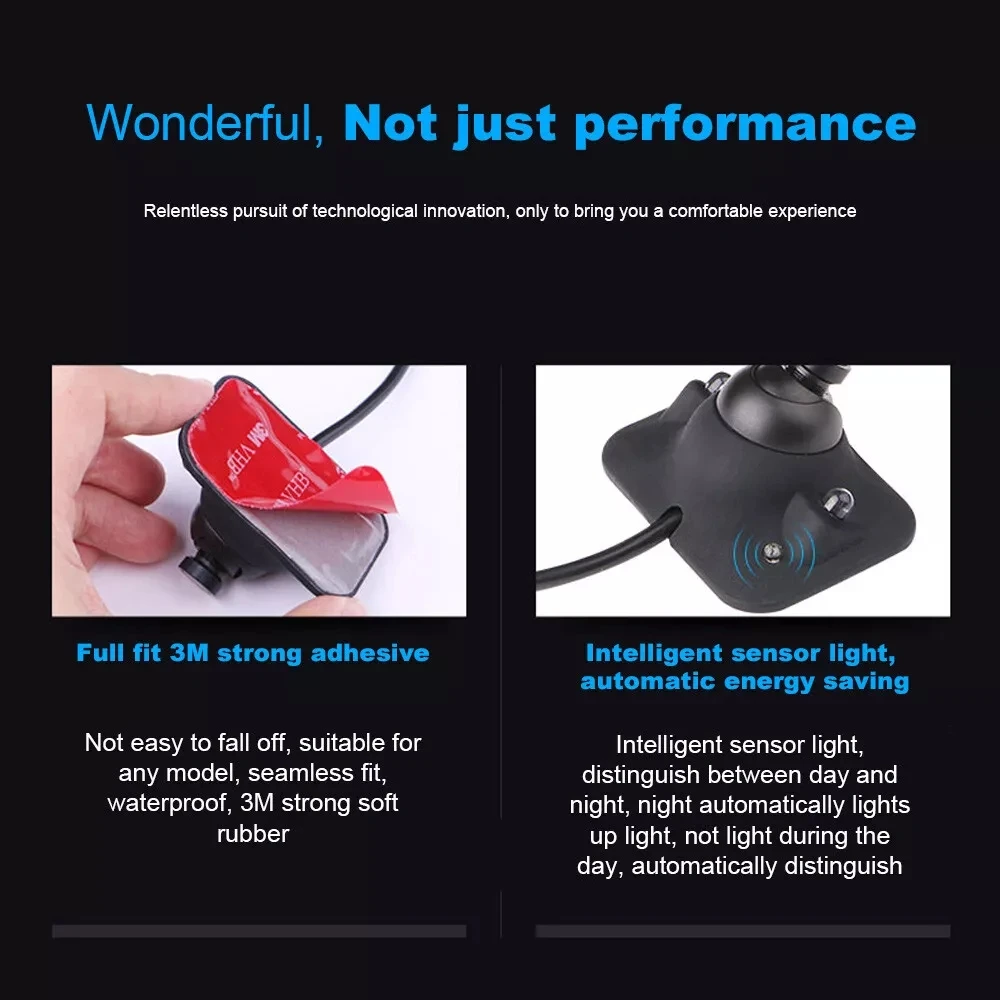 iPoster Car Front Side Rear View Backup Camera Reversing Night Vision Waterproof CVBS Sensor Wide View Angle Mini Size 12v For Car SUV Rv Universal