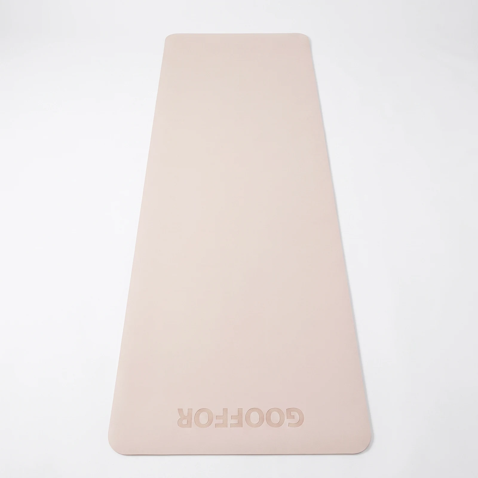 GOOFFOR Yoga Mat, Non Slip Natural Rubber Yoga Mat, Ultimate Grip