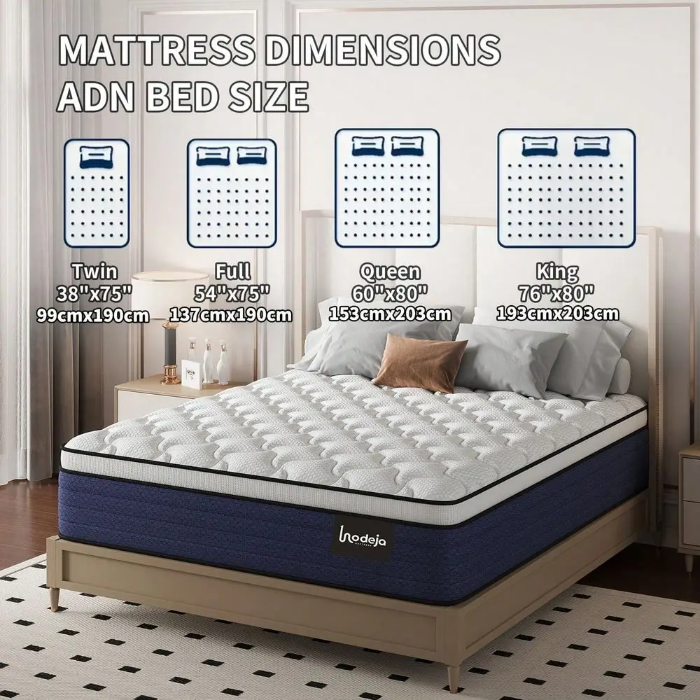 8 10 12 14 Inch Queen Size Mattress,King Sizes Mattress, Full Size Mattress,Twin Sized Mattress, Bagged Spring And Memory Spong