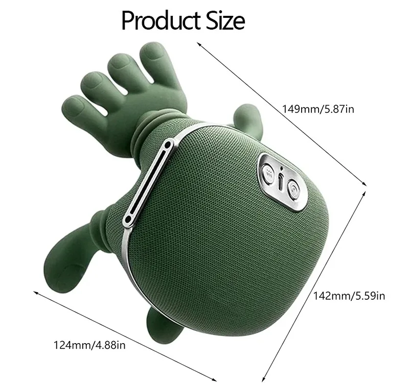 Electric Neck Massager Shoulder Massager with Heat Therapy Deep Tissue Massage Portable Rechargeable Cervical Massager for Relaxation Stress Relief Office Workers Muscle Recovery Handheld Massage Device with Human Hand Simulation Kneading Nodes Multi Mode