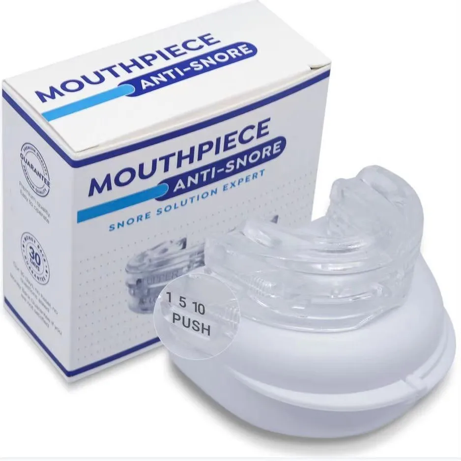 Adjustable Anti-Snoring Mouth Guard Mouthpiece Sleeping Devices Bruxism Snoring Stopper Improve Sleep Mouthpiece Night Time Teeth Mouthguard & Sleeping Bite Guard for Bruxism and Stop Snoring