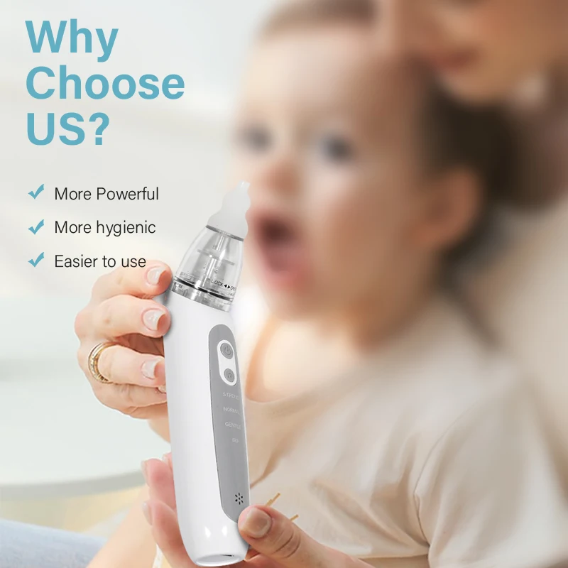 Cloud Prime Baby Electric Nasal Aspirator Charging Version Newborn Baby Nasal Aspirator Suck Out Prevent Nasal Congestion For Winter